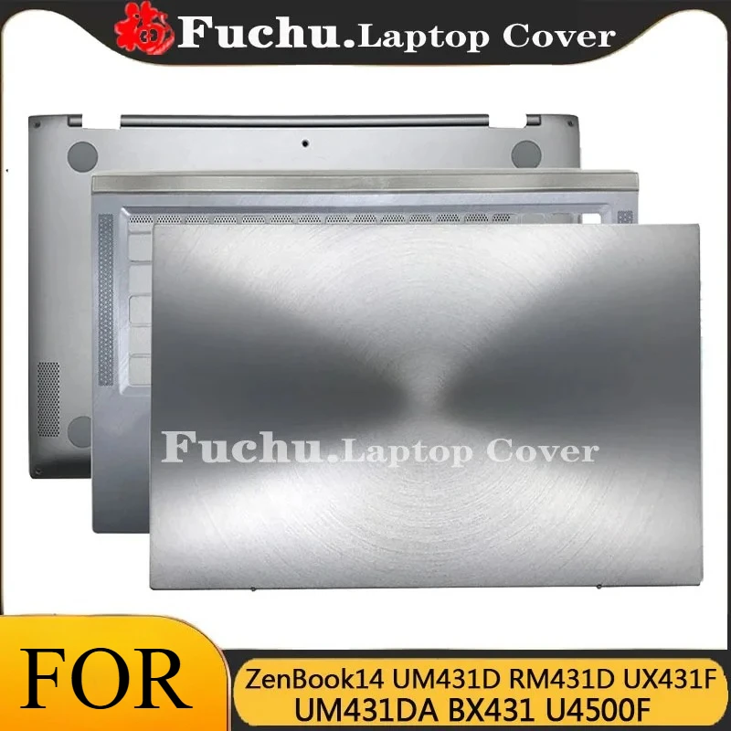 Laptop Accessories For ASUS ZenBook14 UM431D RM431D UX431 F UM431DA BX431 U4500F Notebook LCD Back Cover/Palmrest/Bottom Case