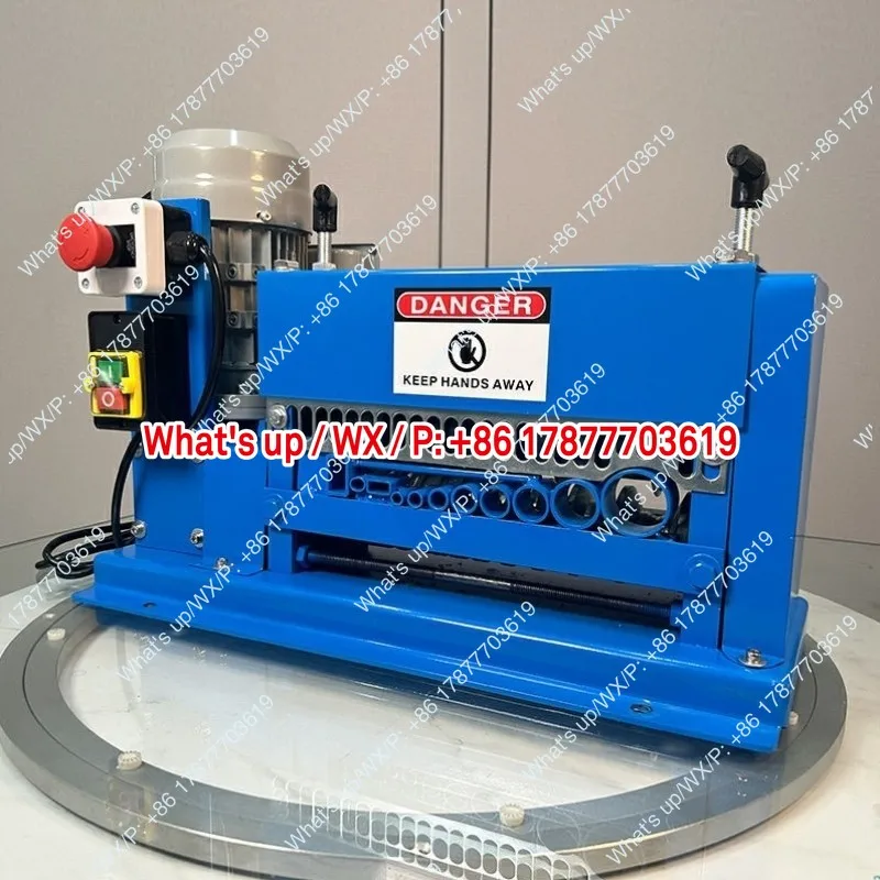 Wire stripping machine 220V electric automatic waste wire and cable peeling and peeling artifact tool peeling