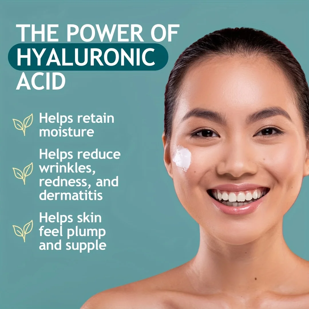 Hyaluronic Acid Face Cream Ultra-Hydrating Moisturizer for Sensitive Skin