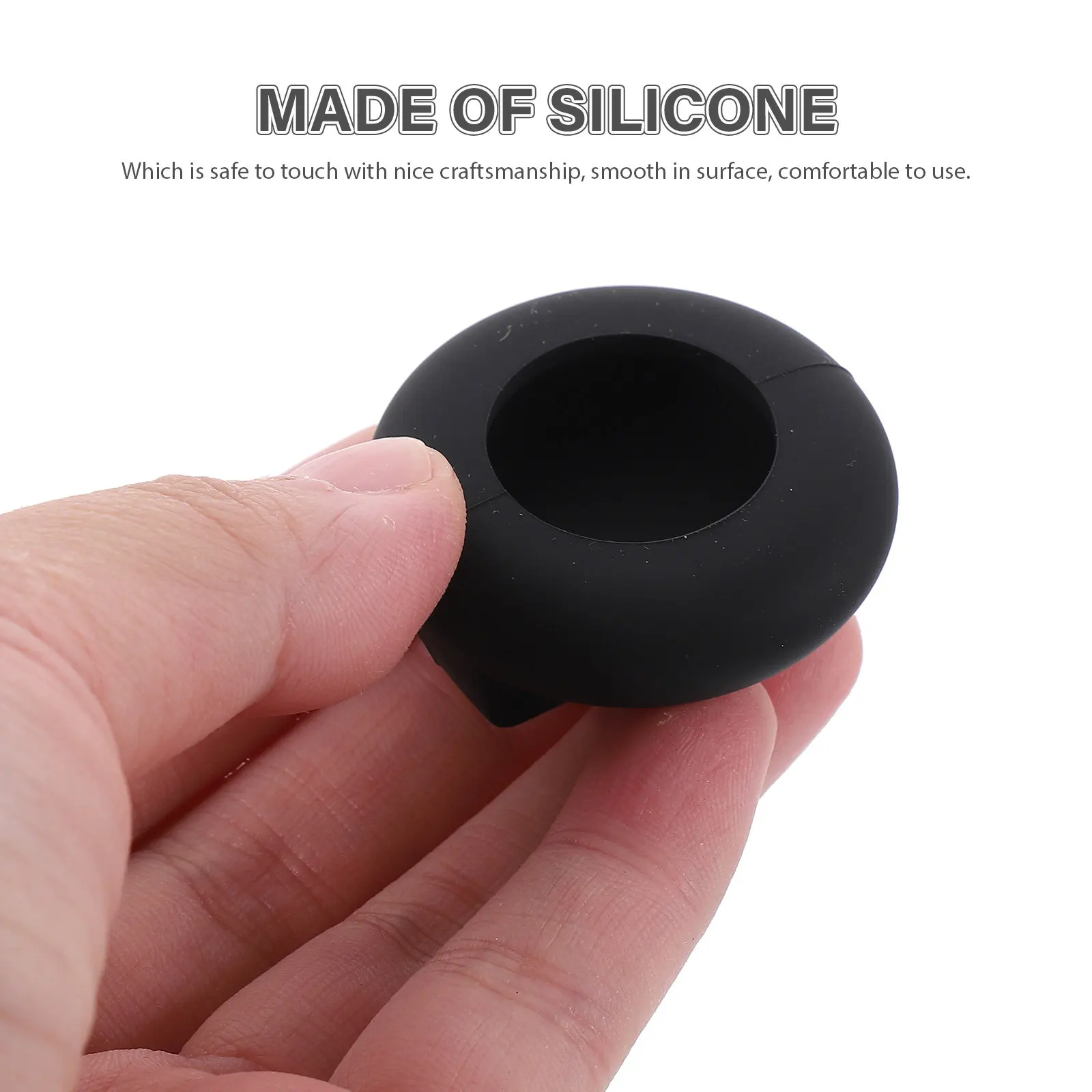 

2Pcs Anti Lost Shell for Silicone Protective Case Cover Small Tracer Protector Pet Collar Pendant Accessories