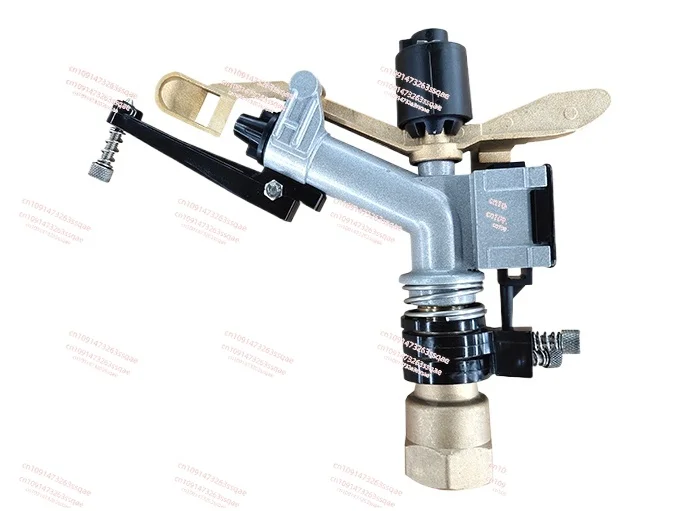 مسدس رش بذراع هزاز معدني مقاوم للرش والري في المناظر الطبيعية وتقليل الغبار وفوهة الري #1