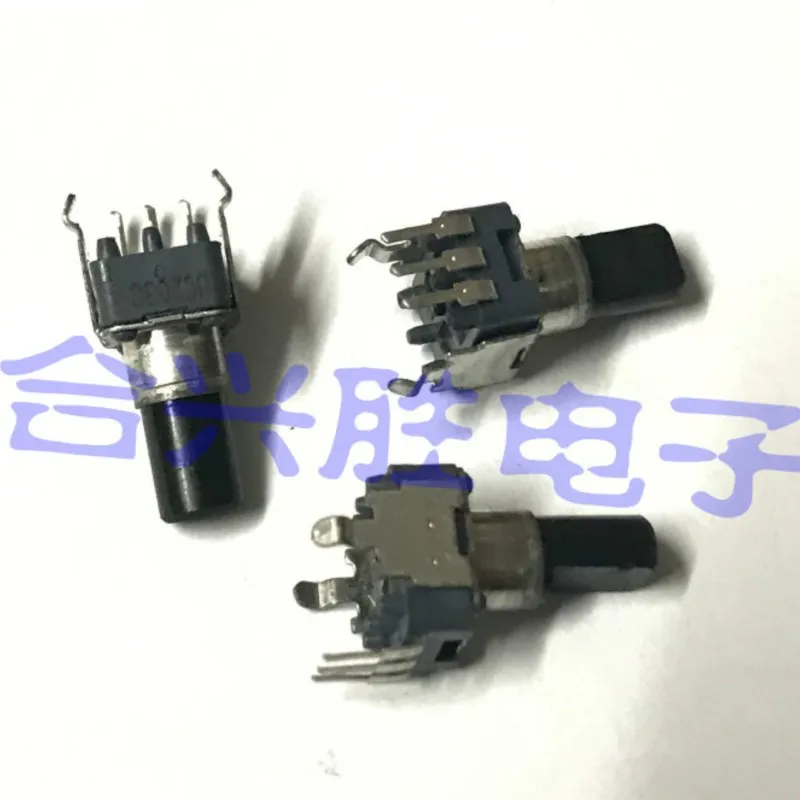 2 Pieces Subwoofer Adjustable Resistance R09 Type Vertical Potentiometer C20K With Midpoint Speaker Volume Adjustment