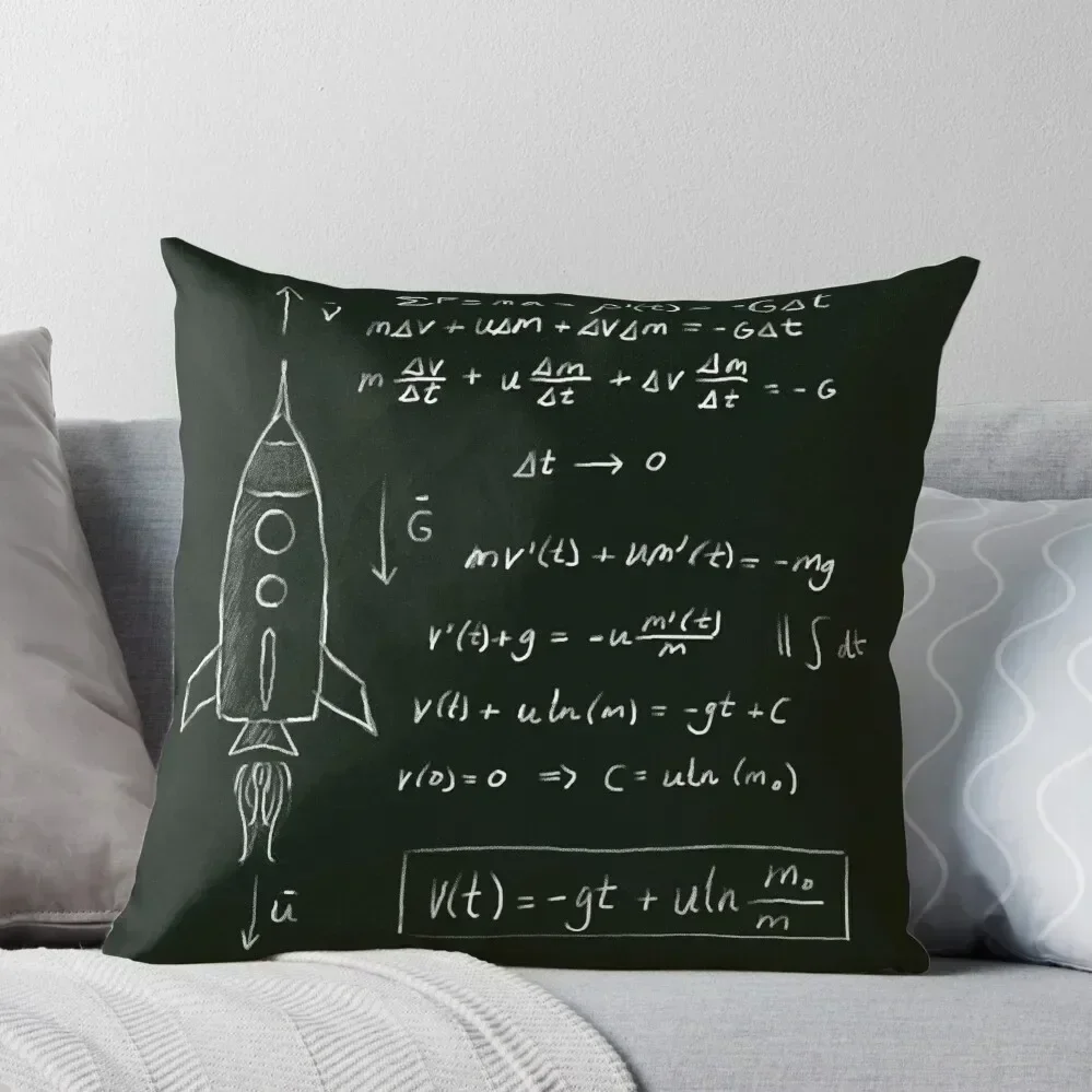 

Rocket science Throw Pillow Sofa Cushion Plaid Sofa pillow