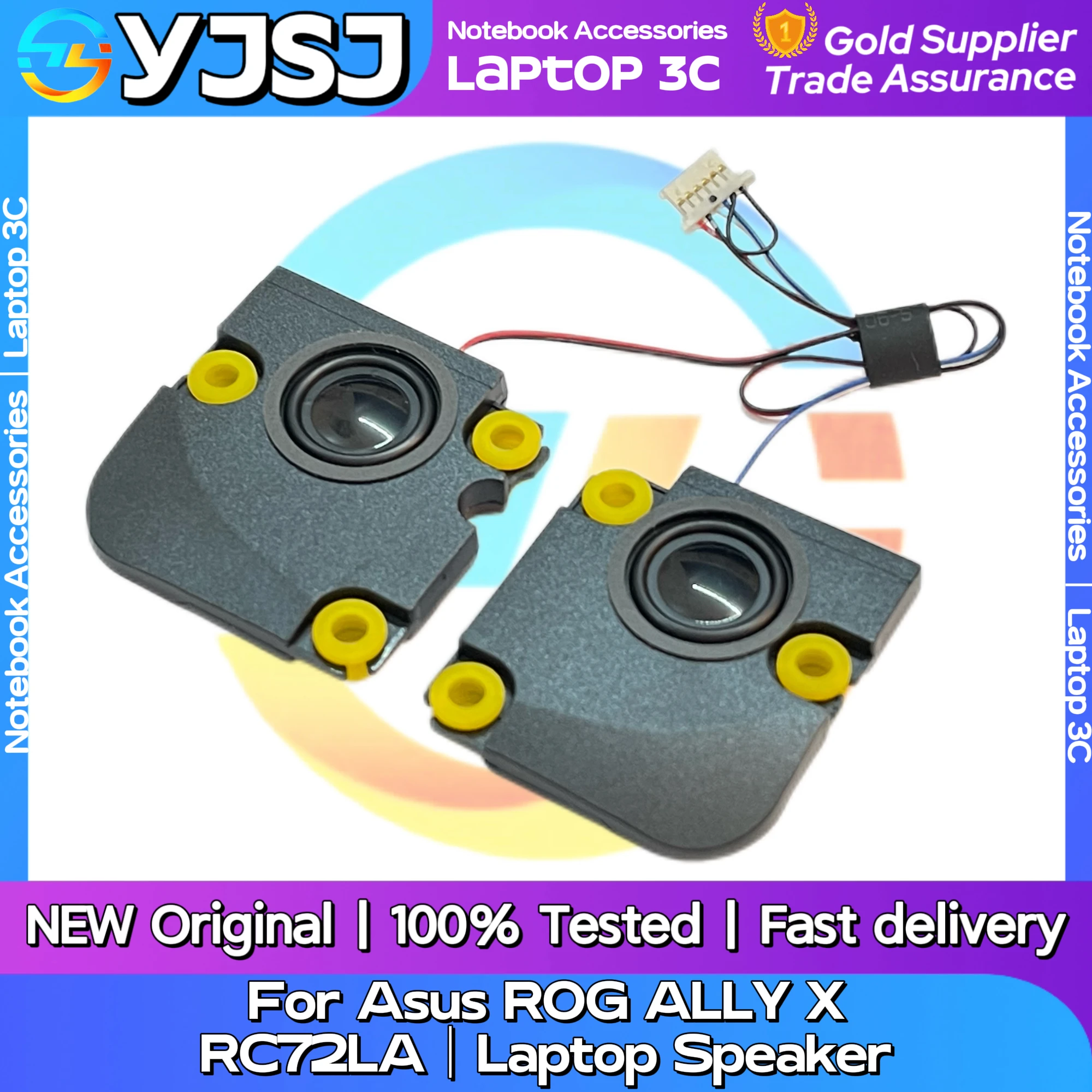 New Original Laptop Notebook Audio Speaker For Asus ROG ALLY Z1E NR2301 04072-05140200 built-in speaker ALLY X RC72LA