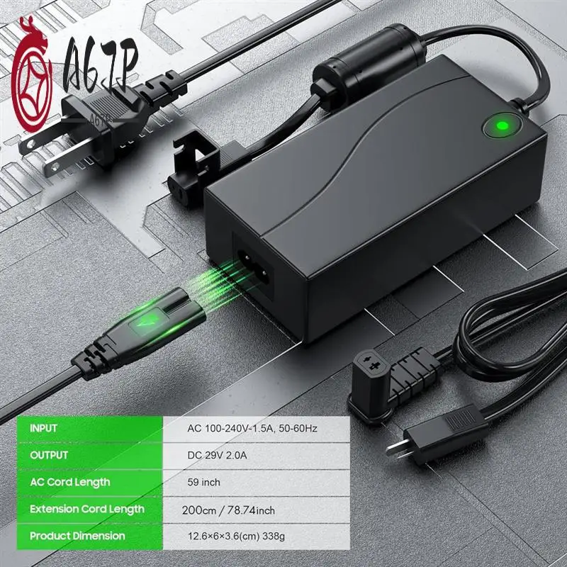 

A67P-Universal Electric Couch Power Recliner Adapter 29V 2A Power Supply Transformer,Power Cord For Recliner Lift US Plug