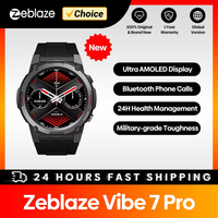 Zeblaze VIBE 7 PRO Smart Watch 1.43'' AMOLED Display Make/Receive Phone Calls Health Management Sports Smartwatch for Men