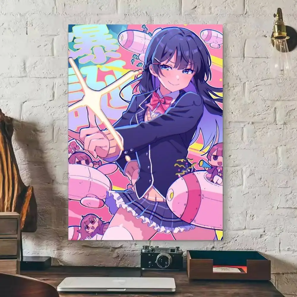 Mito Tsukino  Virtual YouTuber   Poster Waterproof HD Art Wall Decal Self-Adhesive Print