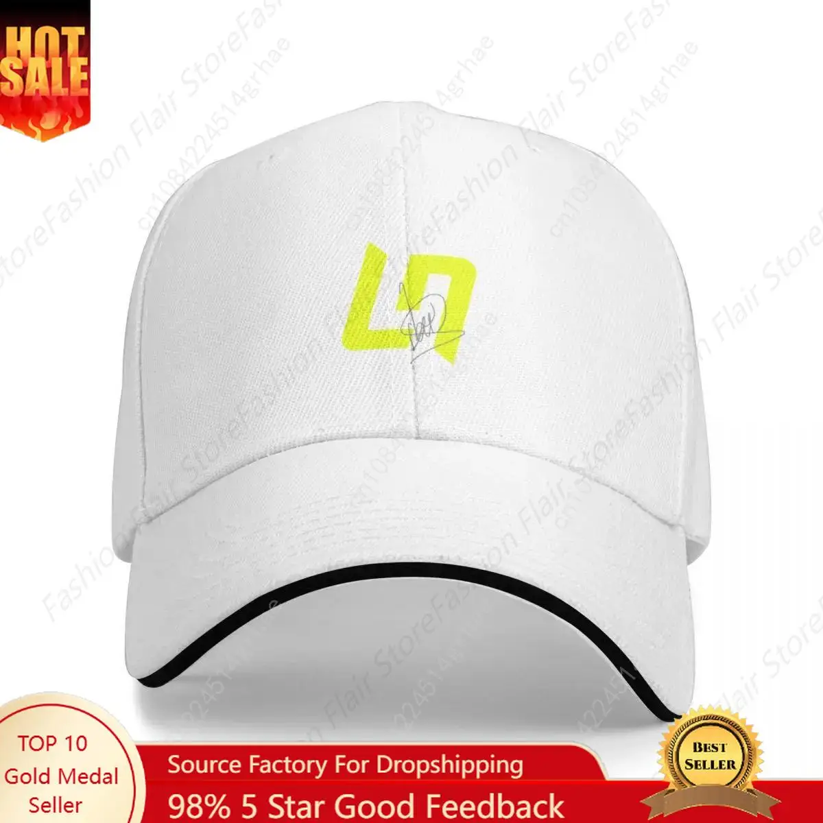 

Lando Norris Baseball Cap Trucker Hat Streetwear For Women Men's