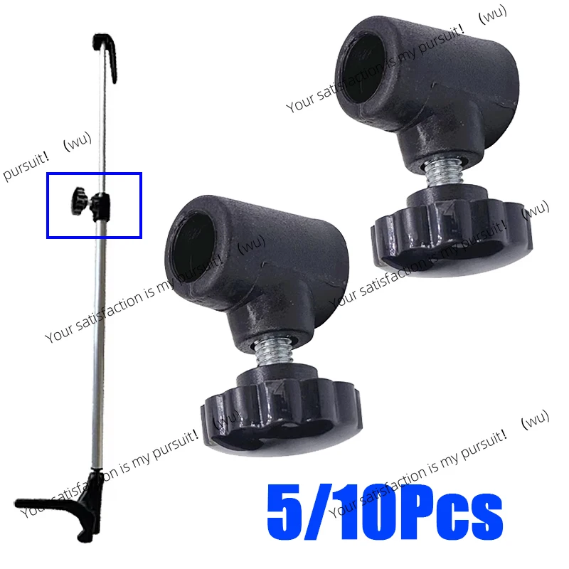 ZOCI-5/10 Piece RV Window Support Bar Button Aluminum Alloy Strip Telescopic Function, RV Camping Trailer Parts