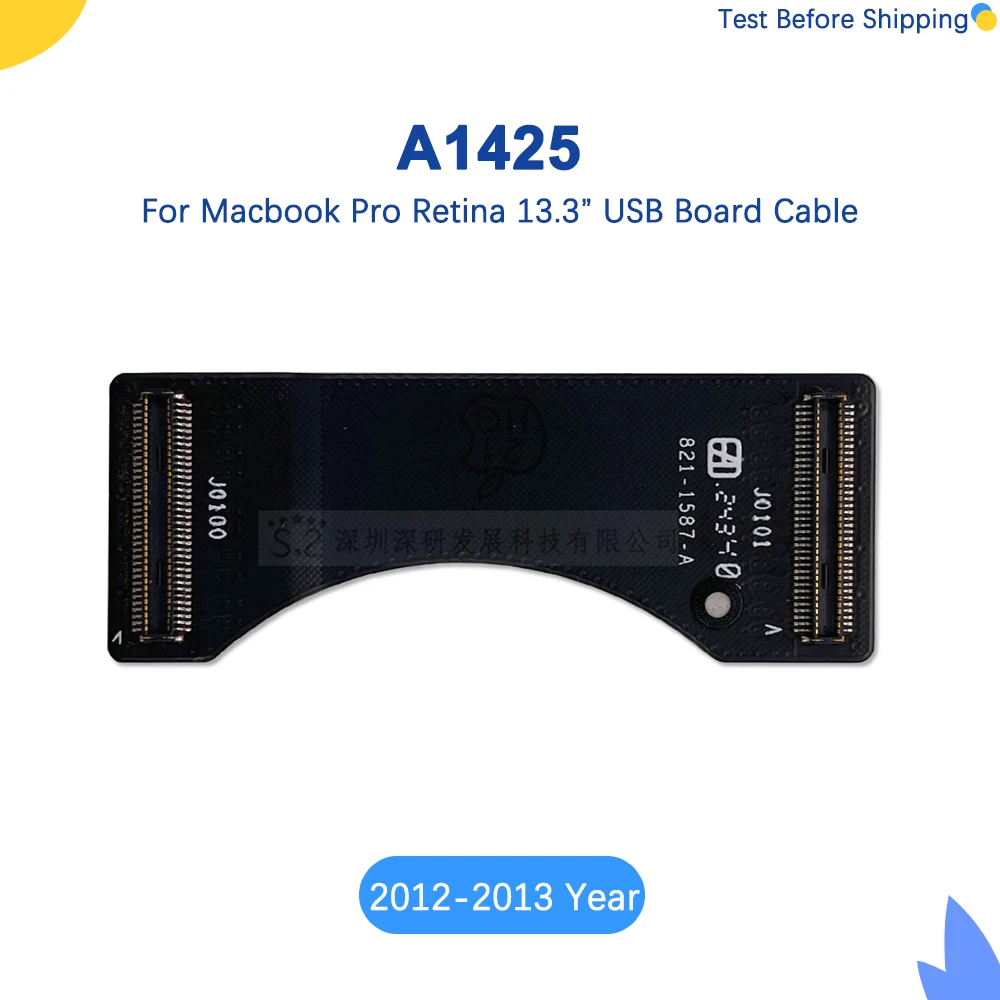 

НОВЫЙ Geunine для MacBook Pro Retina 13 "A1425 I/O плата питания аудио кабель 821-1587-A конец 2012/ранняя 2013