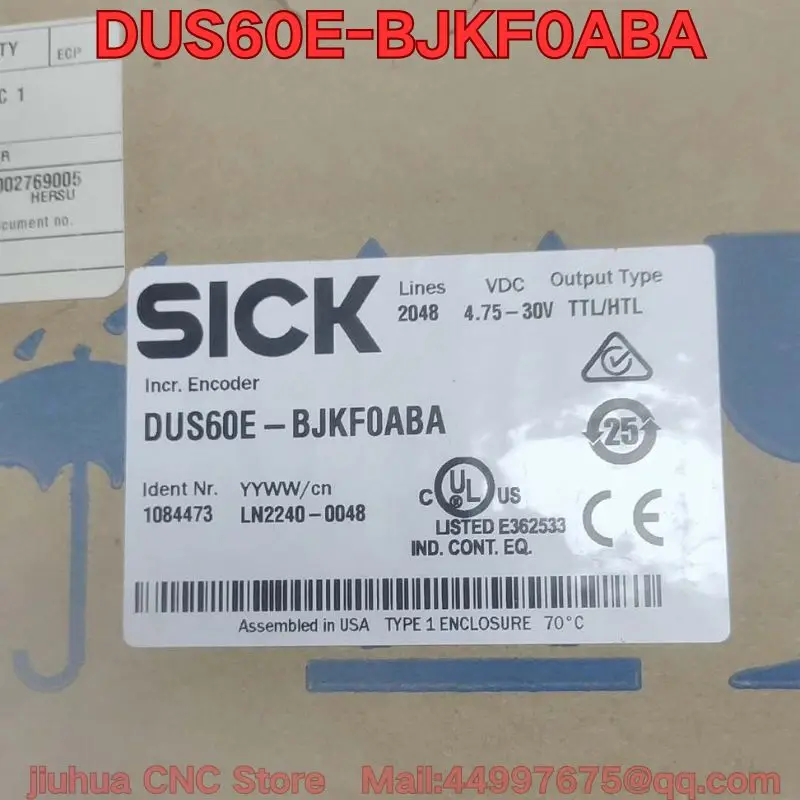New DUS60E-BJKF0ABA encoder