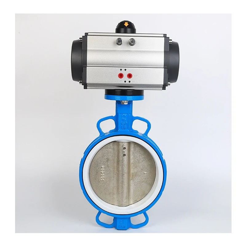 

Double-acting pneumatic control valve, rust-proof and leak-proof industrial pneumatic butterfly valve