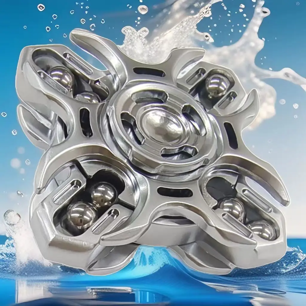 لعبة مكتب جيروسكوب بأطراف الأصابع المرتبطة بالشوكة، هدية مميزة لتخفيف الضغط للأطفال، تخفيف الضغط للبالغين