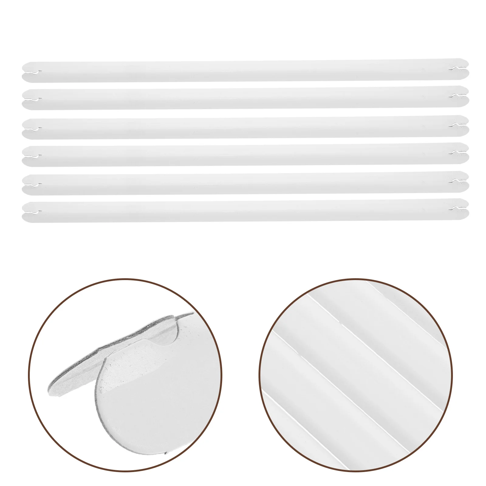 

100pcs Pants Hanger Strips Firm Non-Slip Garment Organizer For Closet Travel Use Versatile Clothing Display Connector