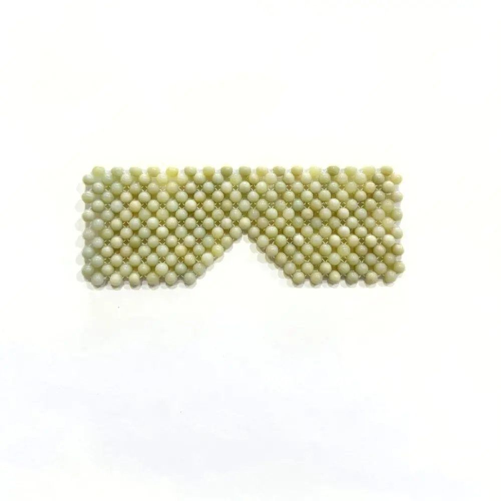 Natural Xiu Jade Eye Mask Handmade Cooling Stone Patch Soothing Beauty Skin Care Tool Relaxing Meditation Massage Relief