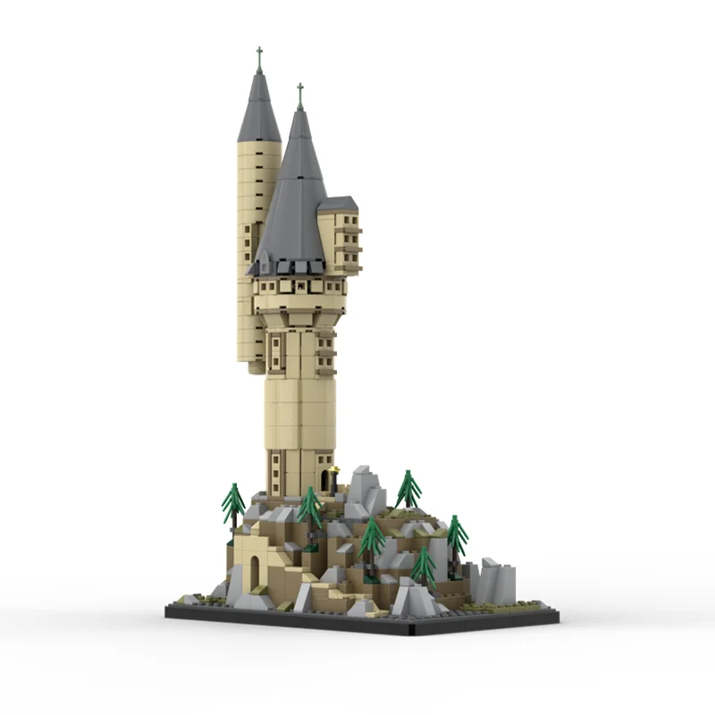 855 Uds. MOC Owlery Harry bloques de construcción juguete educativo de Navidad regalo educativo resolver el problema arriba juguete para regalo de Navidad