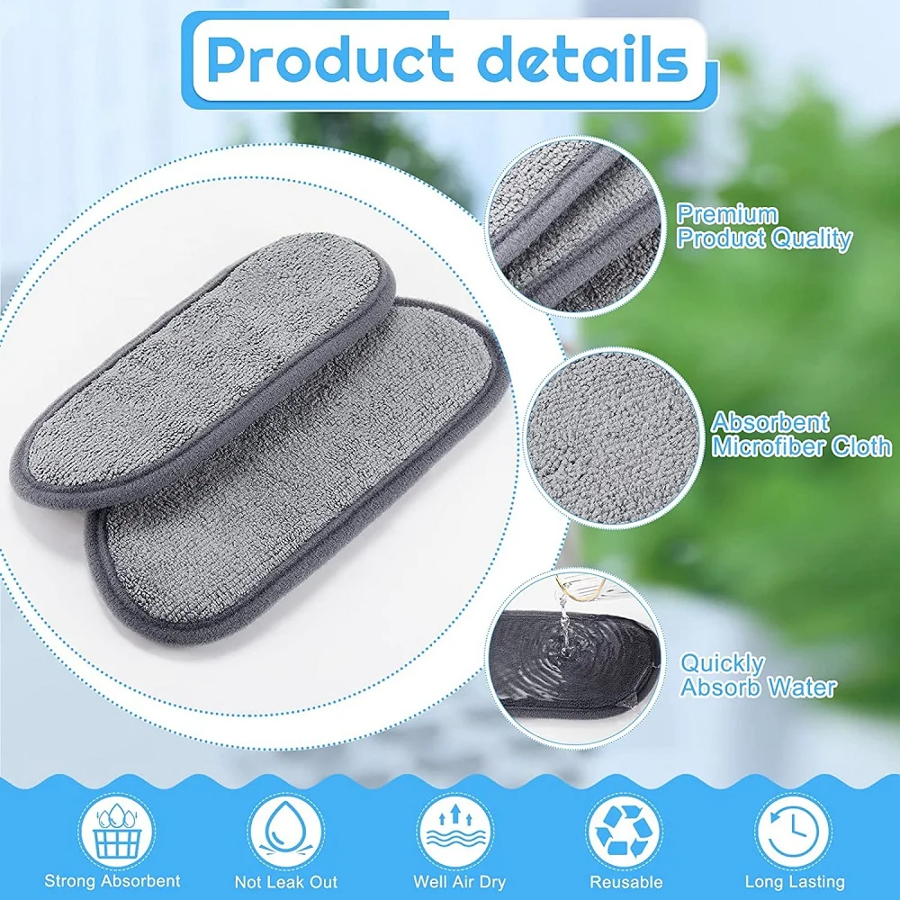 Refrigerator Drip Catcher Absorbent Fridge Water Tray Water Guard Refrigerator Water Catcher Drip Pads Kitchen Tools