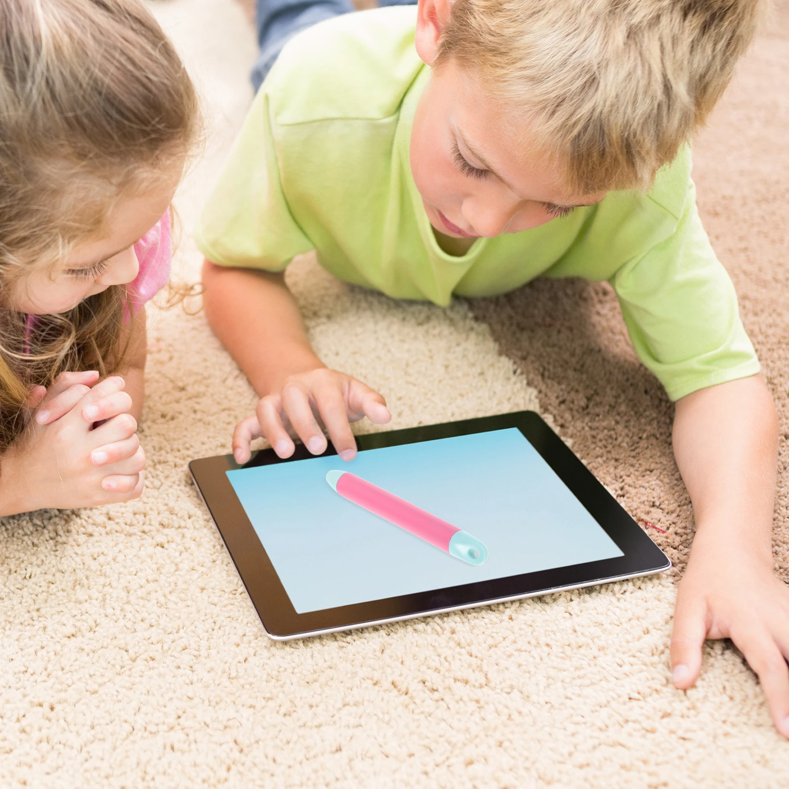

Kids Stylus Touch Screen Capacitive Pen For Tablets Phones Early Learning Tool Whiteboard Multifunctional Durable Portable