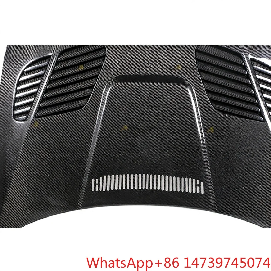 M3 Style Carbon Fiber Engine Hood 3 Series E46 Two Four Door Universal Front Bonnet Modification PartsCar Parts And Car Kits