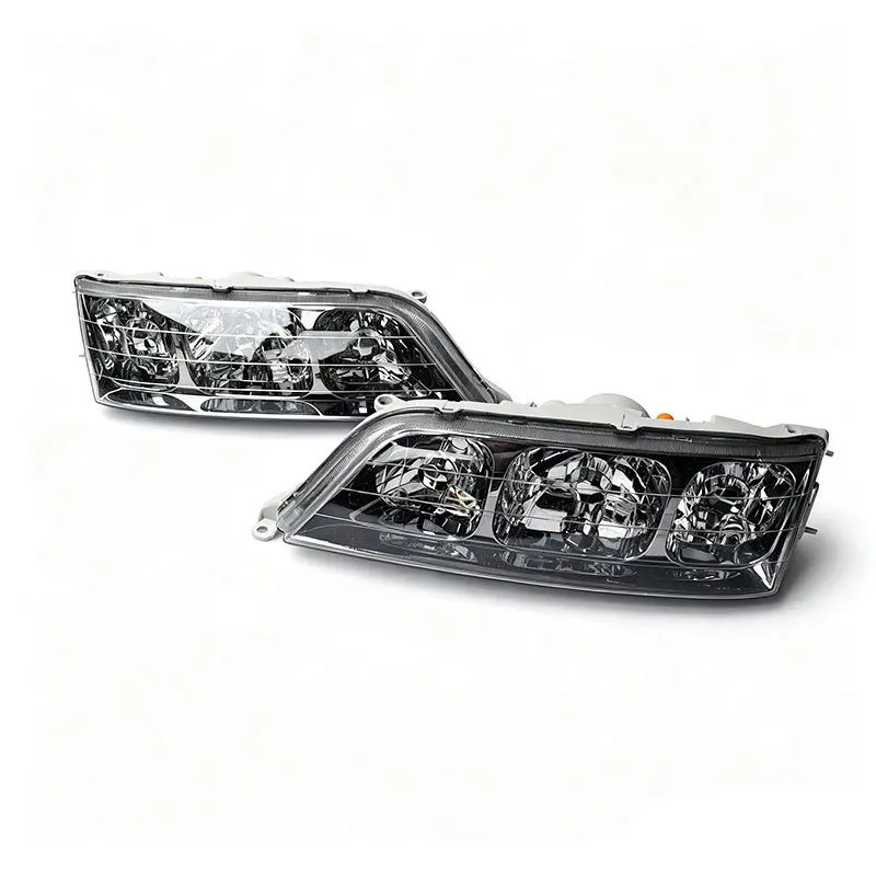 1 Pair Color Changing Chrome Plating Car Headlights For Toyota Mark II GX100 JZX100 1996-2000 Automobile Headlamp 8117044011