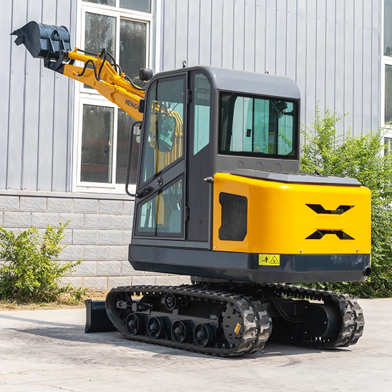 China manufacturers 0.8 ton 1 ton 1.5 ton 2 ton 3.5 ton diesel small digger attachment set crawler mini garden excavator prices