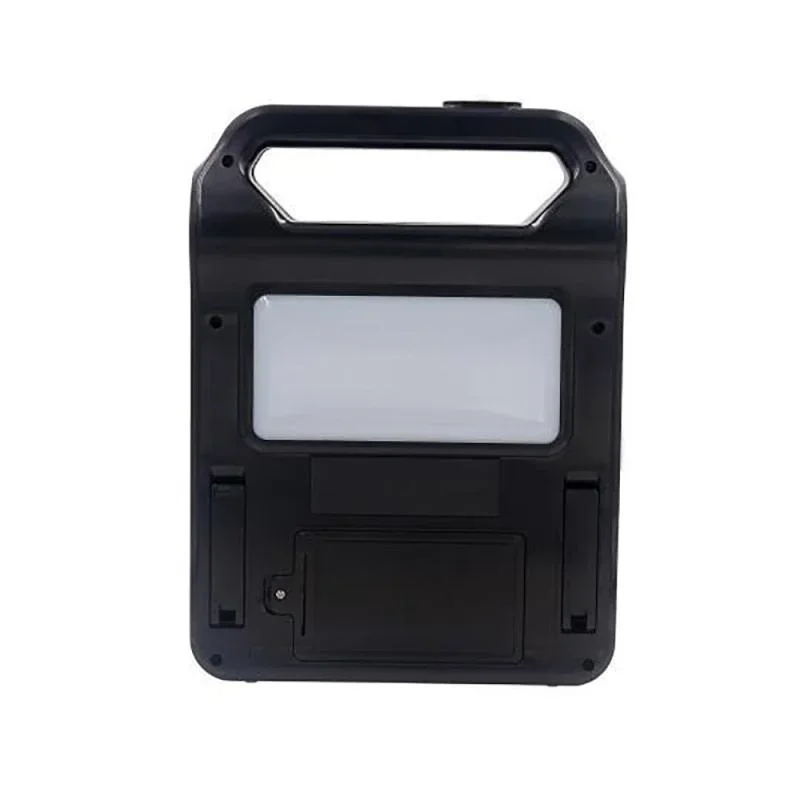 6V Rechargeable Solar Panel Power Portable Storage Generator System USB Charger With Lamp Lighting Home Solar Energy System Kit