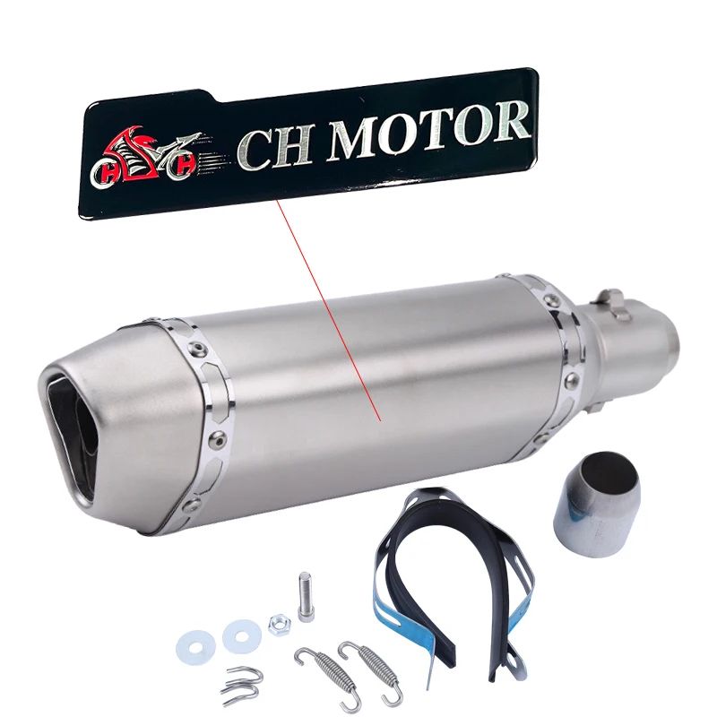 CH MOTOR motorcycle spare parts 38-51mm Universal Motorcycle Exhaust Escapes Para Motos For ATV Street Bike slip on - view 5