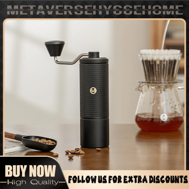 TIMEMORE C5/C5esp обновленная серия ручная кофемолка 42 мм шлифовальный сердечник итальянские кофемолки с противоскользящими силиконовыми подарками