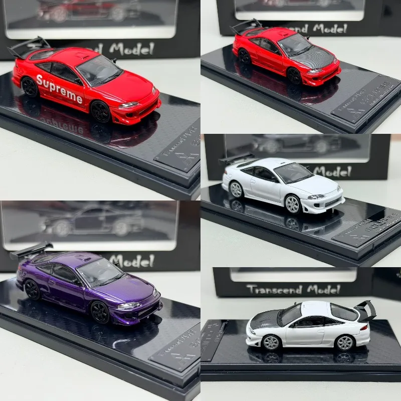 

Transcend Model 1:64 Mitsubishi Eclipse Cast Aluminum Alloy Car Model, a gift toy for friends, an adult collectible.