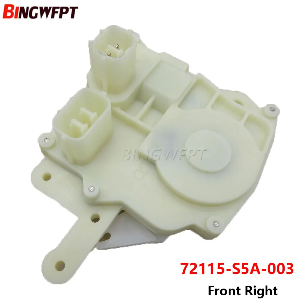 Actuador de cerradura de puerta delantera/trasera derecha/izquierda para Honda Odyssey Civic 72115-S5A-003 72615-S5A-003 72155-S5A-003 72655-S5A-003