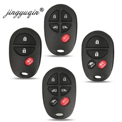 jingyuqin 3/4/5/6 Buttons Remote Control Key Fob Shell case fob for TOYOTA Sequoia Highlander Sienna Tacoma Tundra