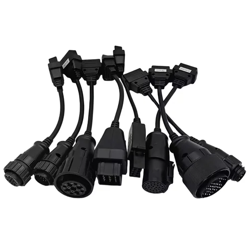 Imagen 2 del producto Juego Completo de 8 Cables OBD2 para Camiones, Cable de Diagnóstico OBD para Camiones Delphi DS150 DS150E TCS CDP Multidiag MAN OBD2 Renault