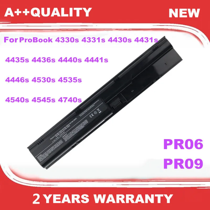 

Laptop Battery For HP ProBook 4330s 4331s 4430s 4431s 4435s 4436s 4440s 4441s 4446s 4530s 4535s 4540s 4545s 4740s