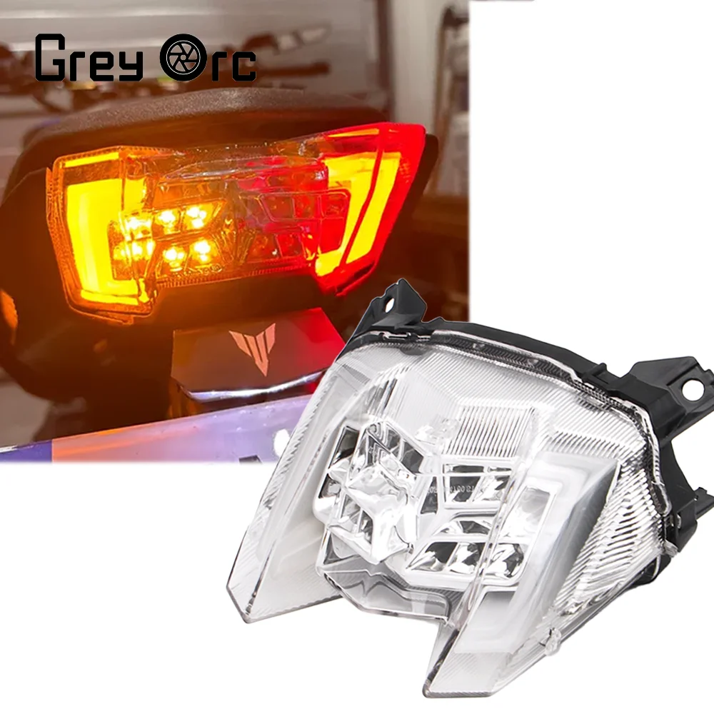 

For Yamaha MT-09 FZ-09 2017-2020 FZ09 MT09 2018 2019 Rear LED Tail Light Brake Turn Signals Integrated Motorcycle Light MT FZ 09