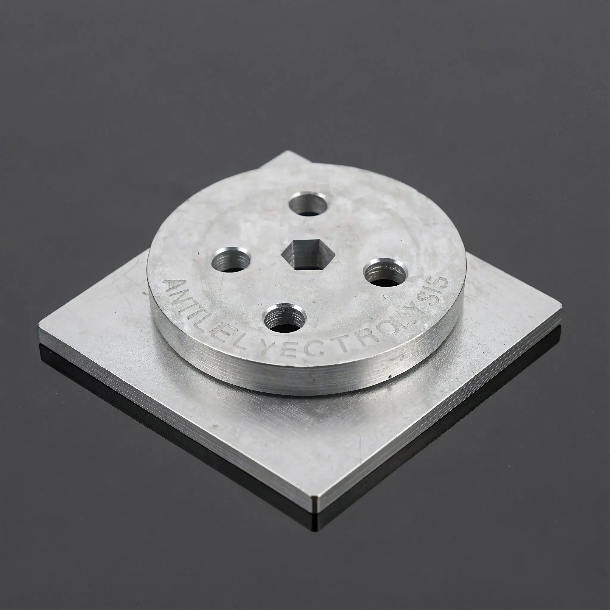 Zinc Anode Weight Plate Bolt Mounted Anti Electrolysis Cathodic Protection for Fishing Boats Yachts Saltwater Pool Skimmer