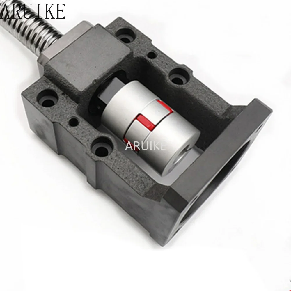 Ball Screw Linear Sliding HM12-57 /60 HM15/20/25/30  Table Module Bearing Support Fixed Base Stepping Servo Motor Integrated