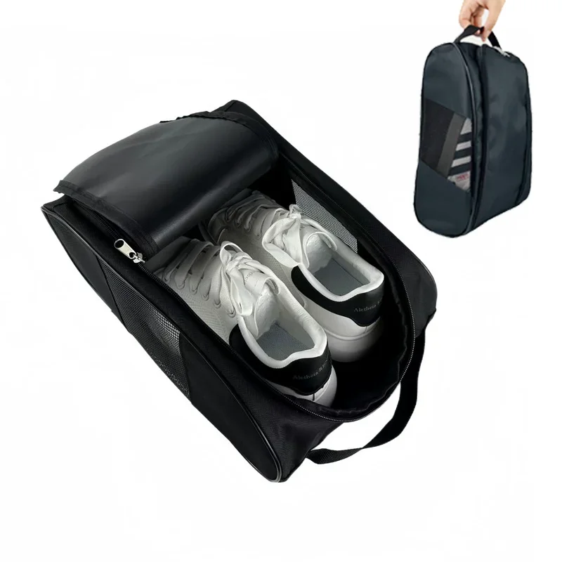 

Portable Storage bag Mesh breathability Football Boot Bag, Golf Football Basketball Shoe Bag for Men Women Boys Girls gym