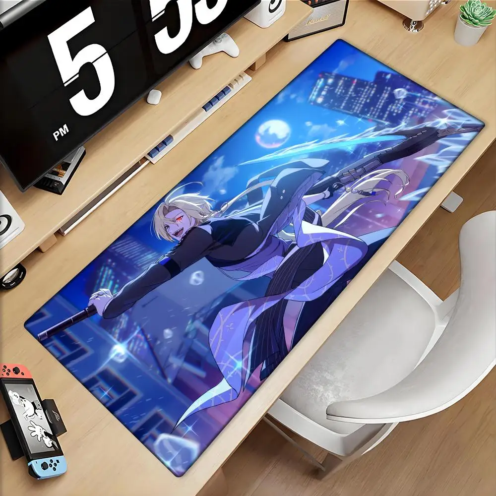 

ZZZ New Character Hugo Vlad Gaming Mouse Pad Zenless Zone Zero Keyboard Desk Mats XXL HD Printing Anime Mousepad