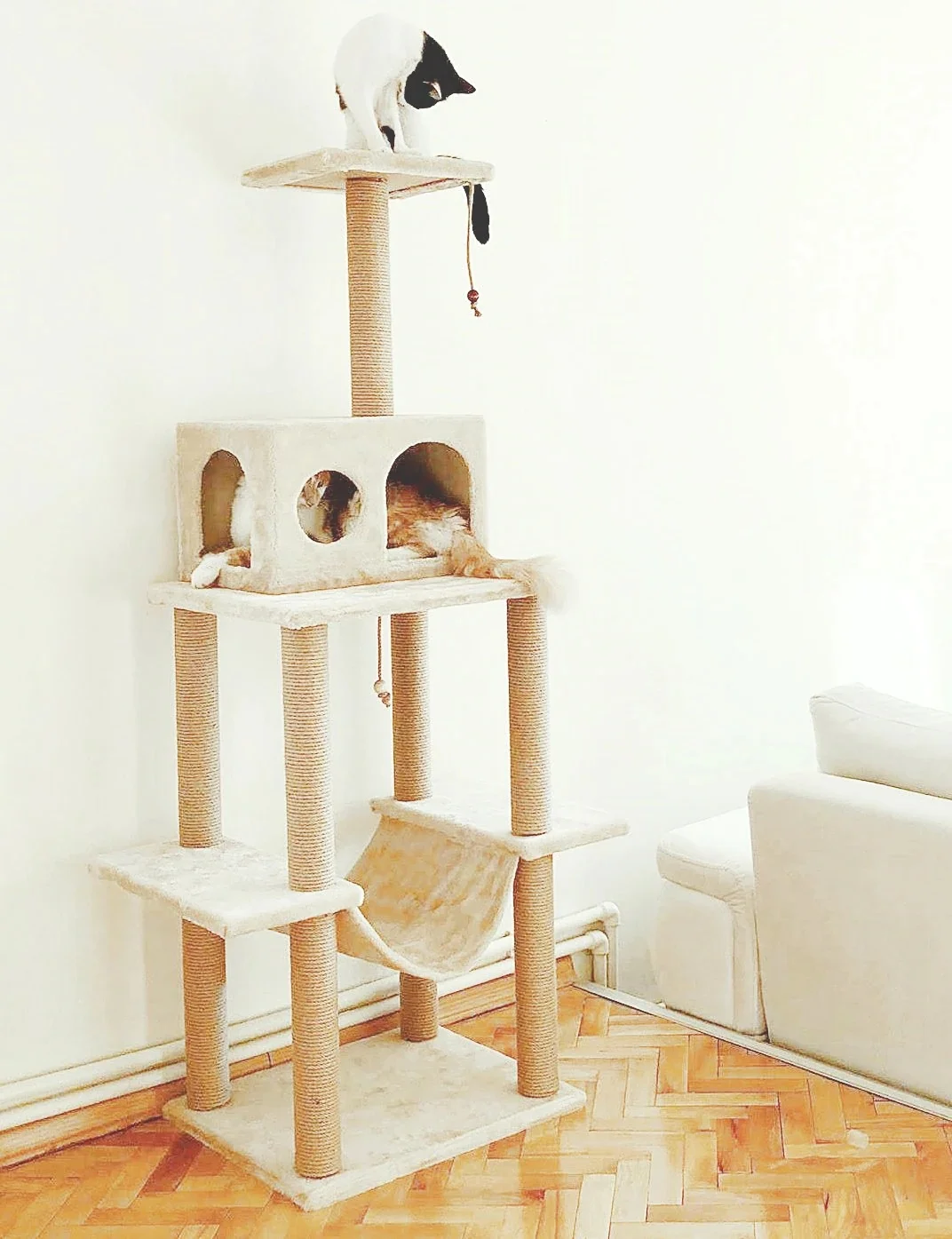 New model LAYER CATS HOUSE AND CATS BUT scratching cat toy cat bed