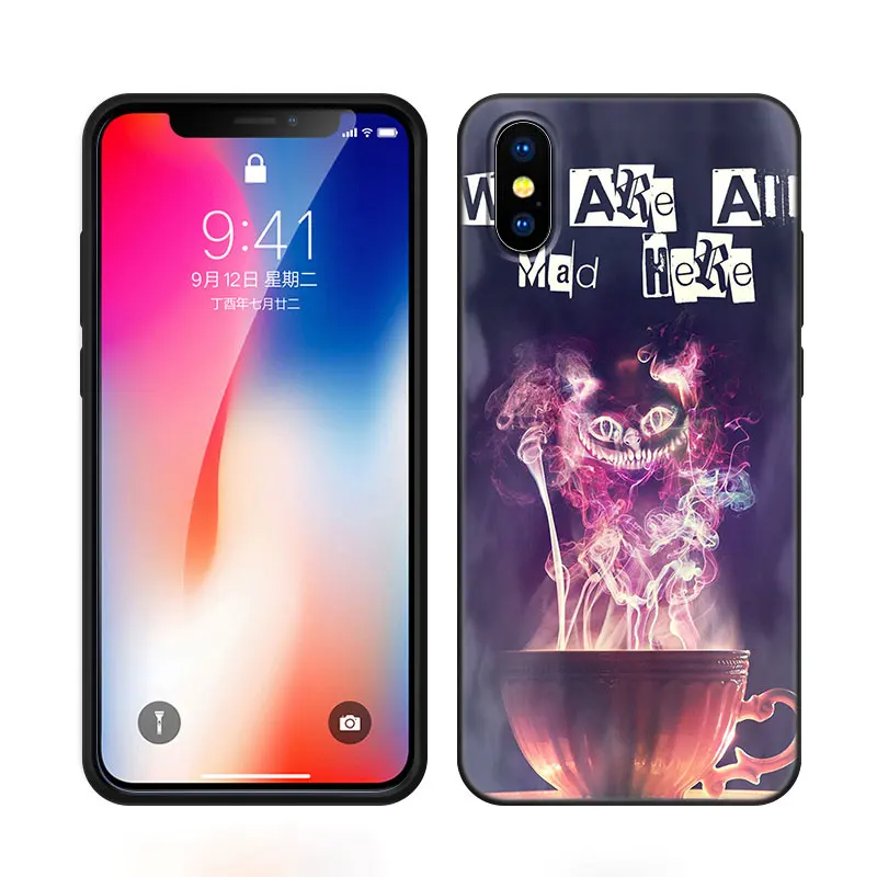 Fantasy Alice In Wonderland Phone Case For Apple iPhone 13 12 Mini 14 11 Pro XS Max XR X 8 7 6S 6 Plus SE 2022 2020 5S Cover