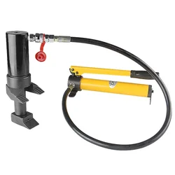 100KN Hydraulic Door Breacher with Manual Pump, Fire Rescue Spreader Tool for Vehicle Extrication Emergency Car Door Opening Kit