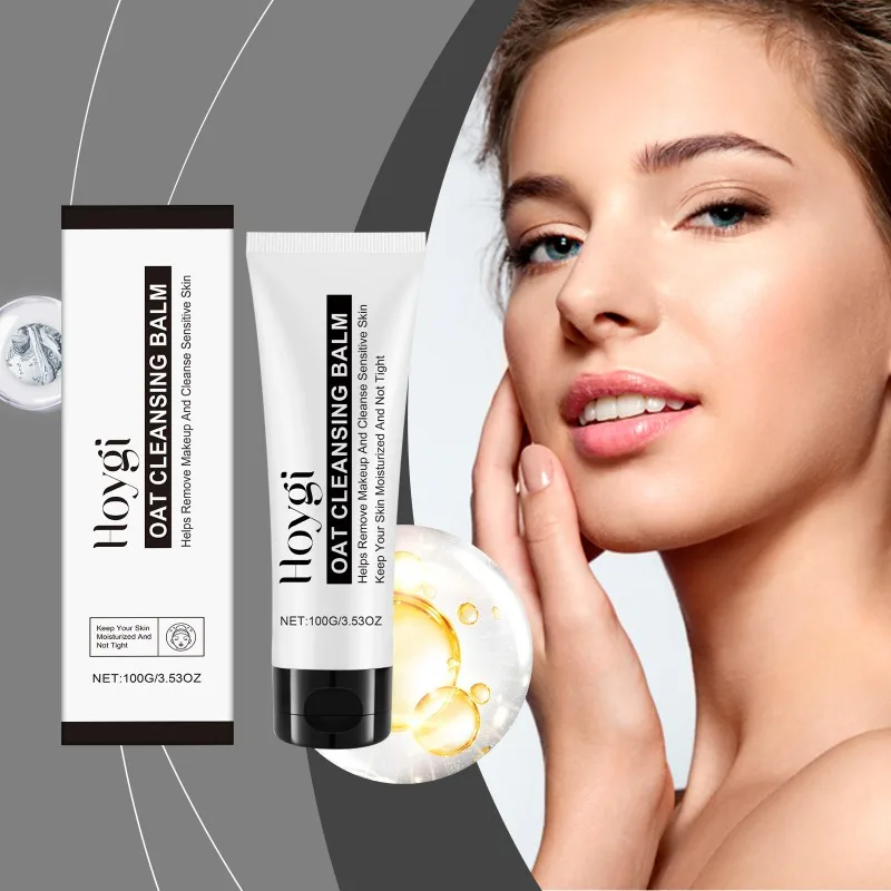 كريم منظف الشوفان تركيبة لطيفة مرطبة لتنظيف الوجه اليومي #1