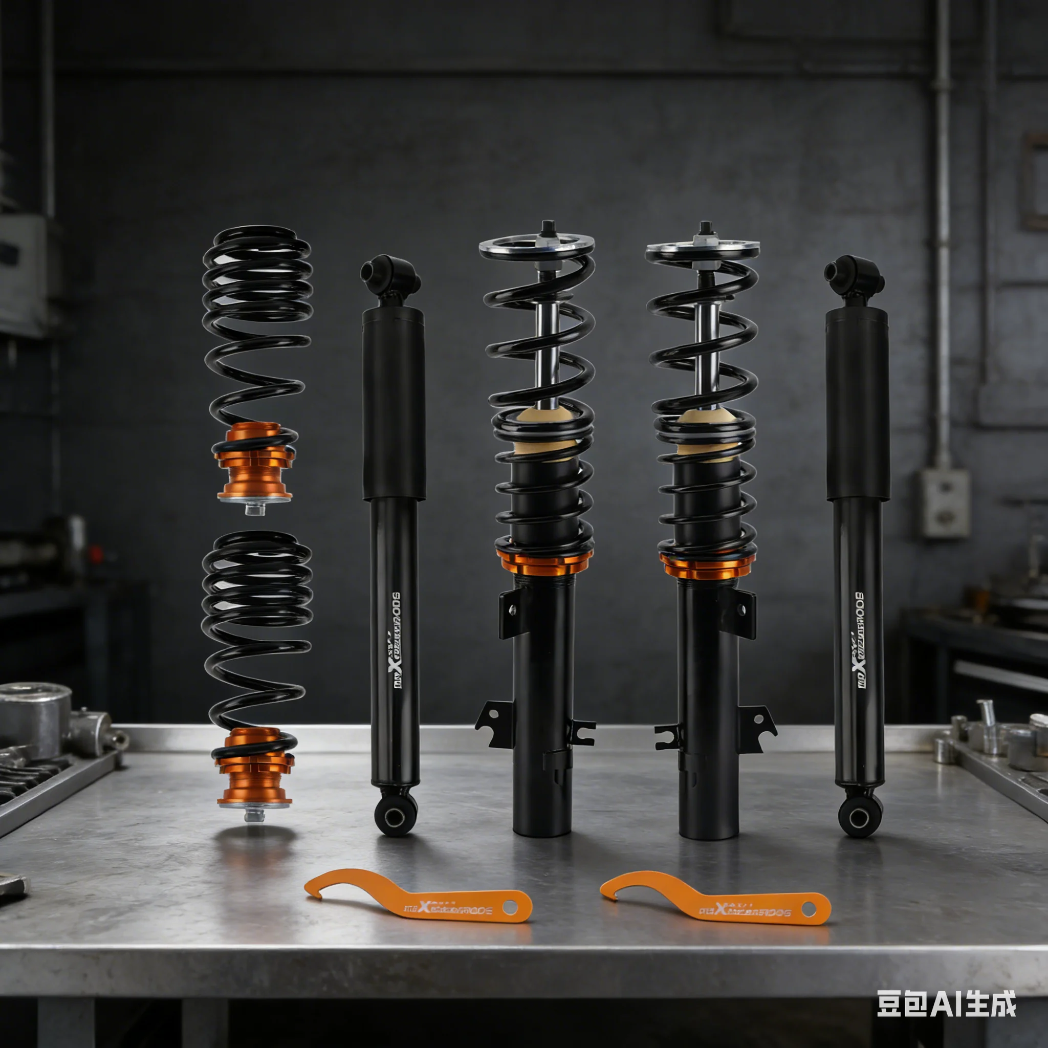 Front & Rear Coilovers for Peu geot 207 Hatchback SW Estate 2007-2013