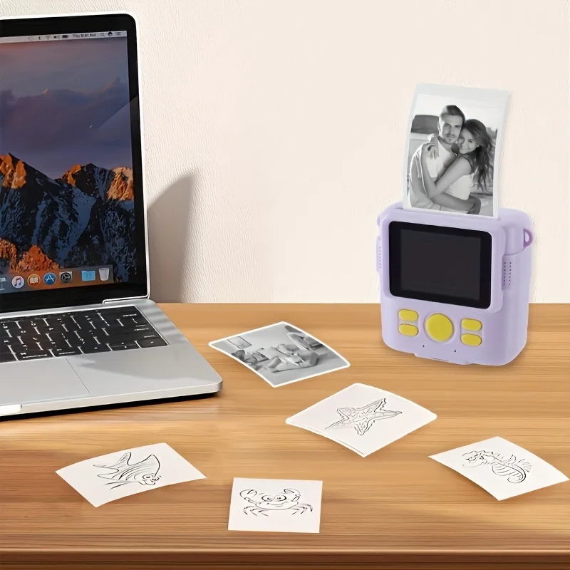 20 لفة من طابعات الجيب الحرارية الورقية البيضاء بعرض 57 مم ولفة الكاميرات الفورية، ورق حراري للطابعة ورق حراري للصور