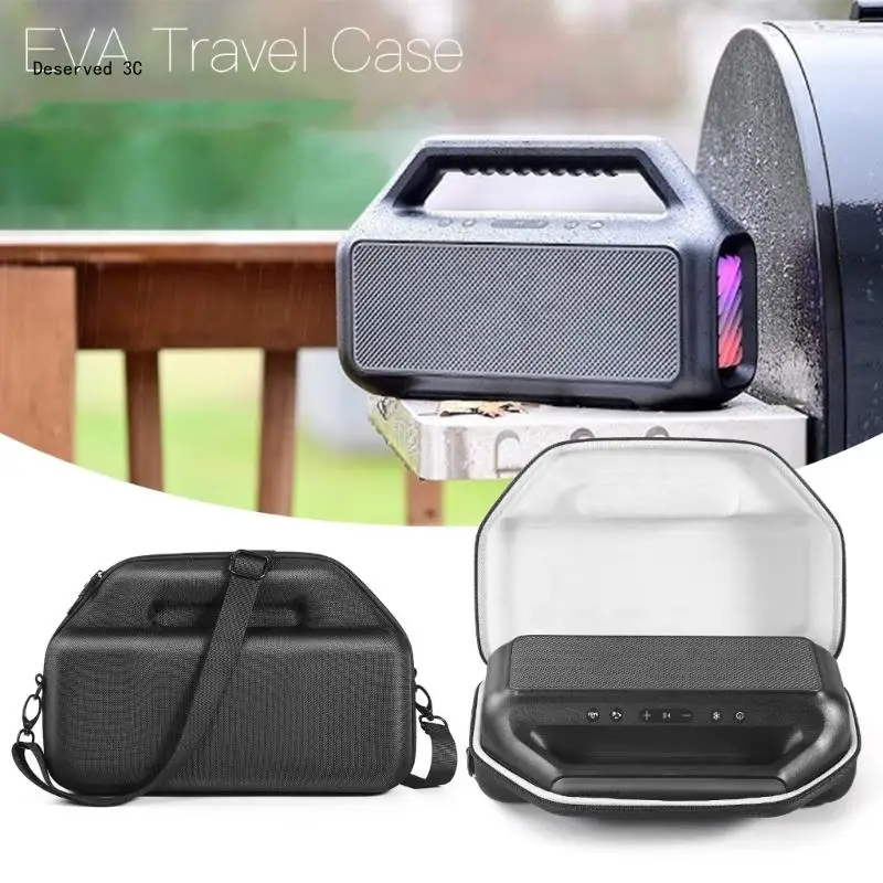 Protective Travel for Anker Boom 2 Speakers Easy Carrying EVA Hard Case