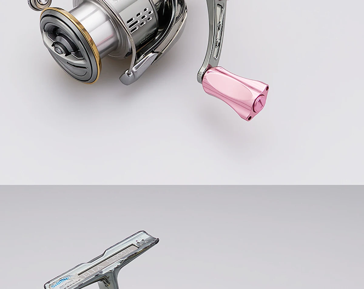 Erhöhte Spinnrolle mit Doppelgriff, 92 mm Achsabstand und 21 mm Knopf, passend für Daiwa- und Shimano-Rollen-Modifikationsteile – Detail 15