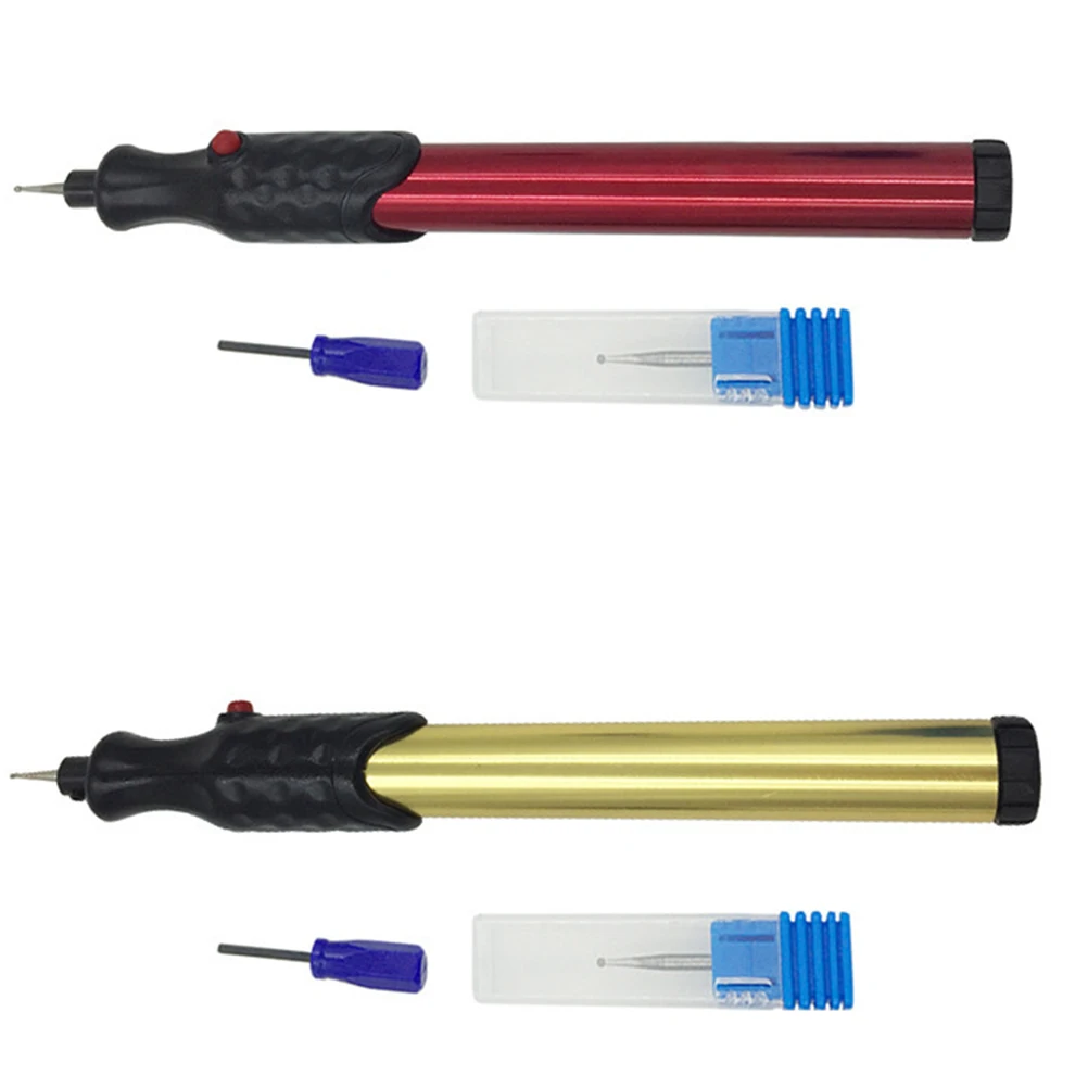 

1Pc Electric Engraving Pen Precision Tool Glass Plastic Engraver No Red