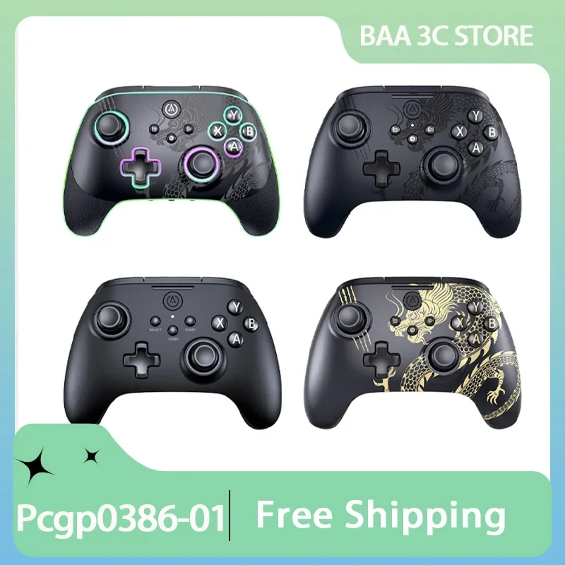 

Powera Battle Dragon Wireless Gamepad 3mode Customized Dynamic Rocker 1000hz Wireless Bt Game Controllers PC Game Steam/Apex