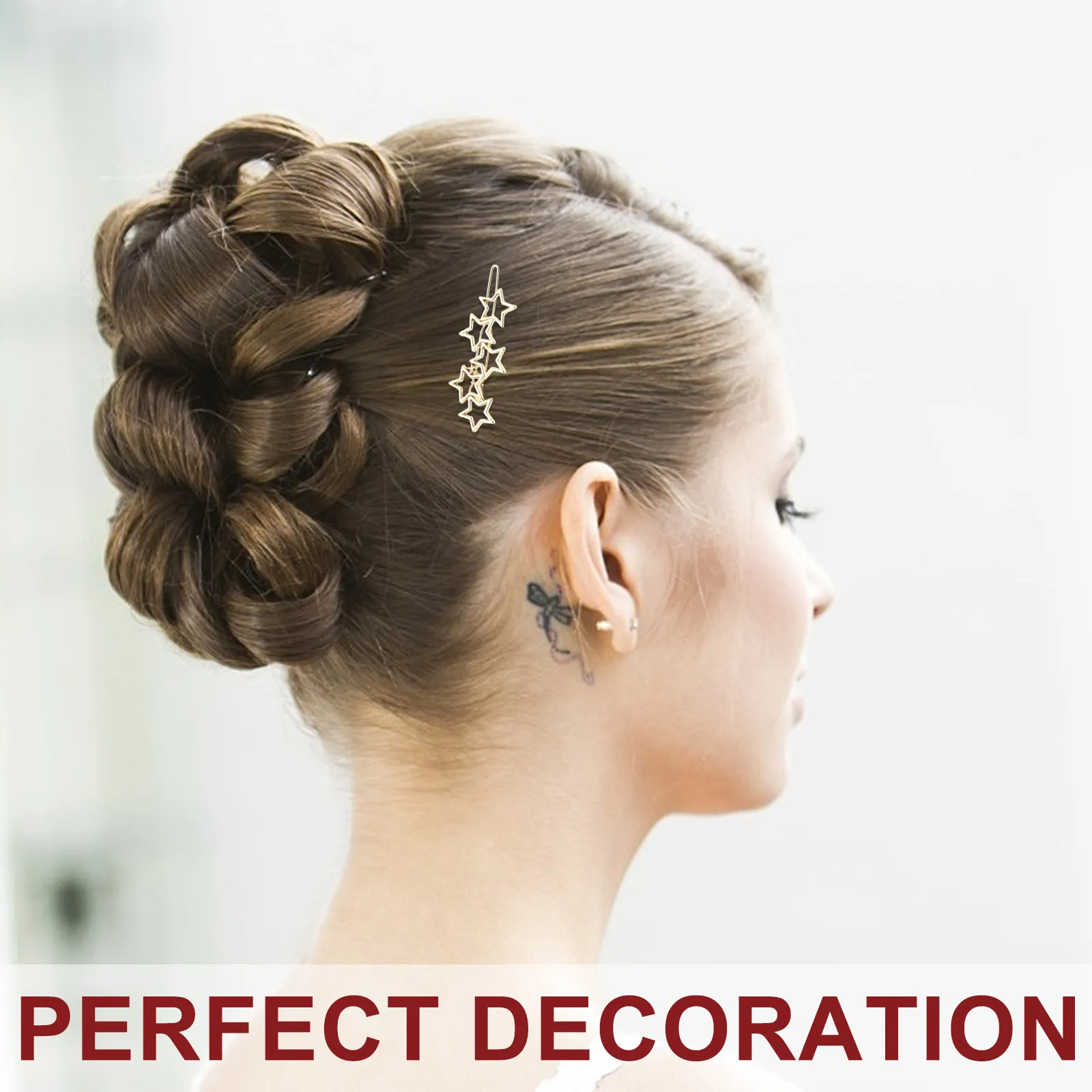 

9Pcs Fashion Star Clips Alloy Pearl Headdress for Women Party Travel Daily Wear Hair Accessories Exquisite