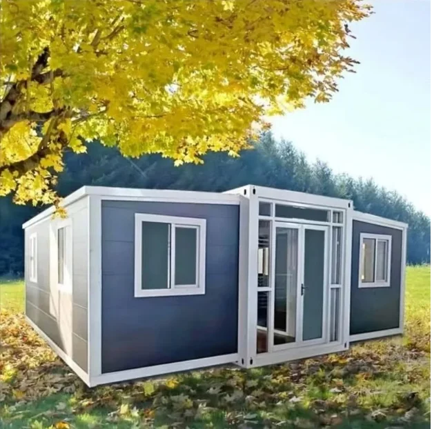 Expandable Prefab Light Steel Container House Eco-Friendly Mobile Home Office Kitchen Bedroom Dormitories School Villa